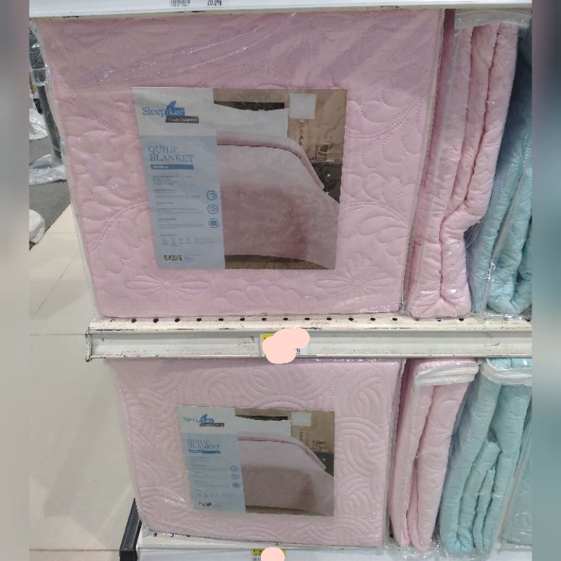 Arthome Selimut Quilt Flower 150 x 200 / Selimut Polos / Selimut Emboss