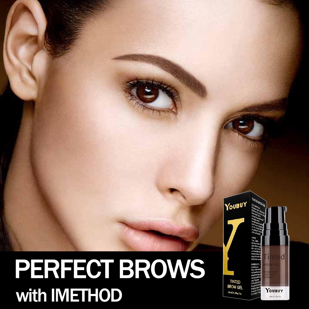 YOUBUY Eyebrow Cream Gel waterproof Pensil Alis-kosmetik Mata