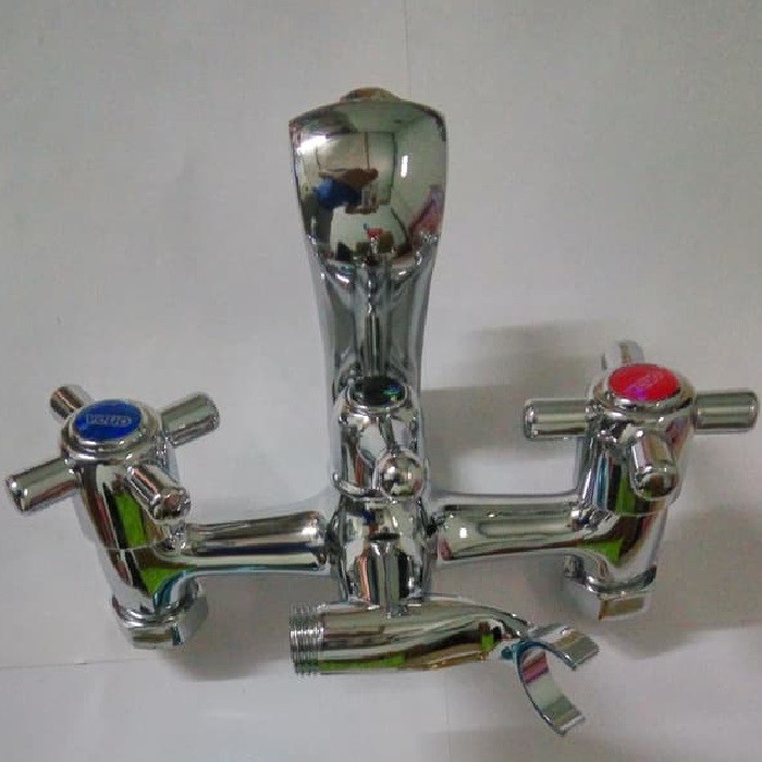 ONDA K 404 CT Kran Mixer Cabang Keran Bathub Double Tap Panas Dingin 1/2&quot;