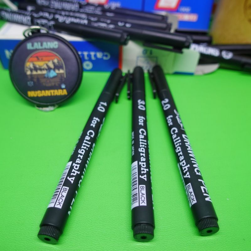 

Pulpen KALIGRAFI Snowman caligrafi 3.0/2.0/1.0 ujung miring ORIGINAL