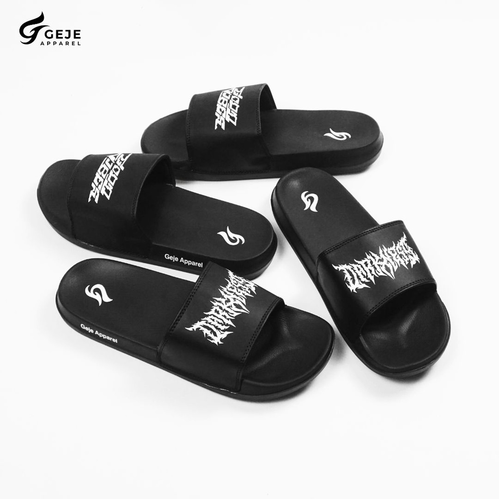 [SDL00024] Sandal slop / Sandal Slide / Sendal slide slippers Footwear original GEJE APPAREL