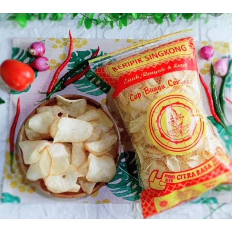 

Keripik Singkong CITRA RASA - BUNGA CEMPAKA 110 gram