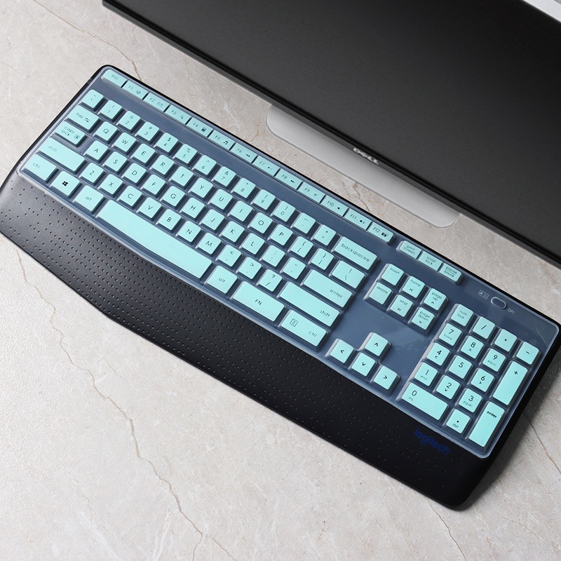 Cover Pelindung Keyboard Wireless Logitech Mk345 K345 Bahan Silikon Tahan Air