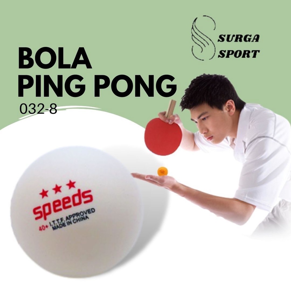 BOLA PINGPONG BOLA TENIS MEJA PING PONG BALL  ALAT OLAHRAGA TENIS MEJA BINTANG 3 IMPORT ORIGINAL SPE