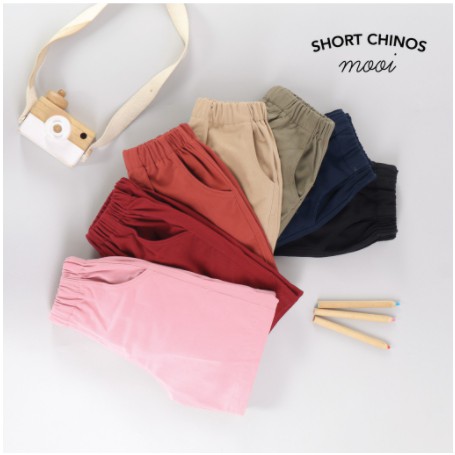 Mooi Celana Pendek Anak Chinos Short Chino / Pull On Chinos Premium Quality CBKS SO