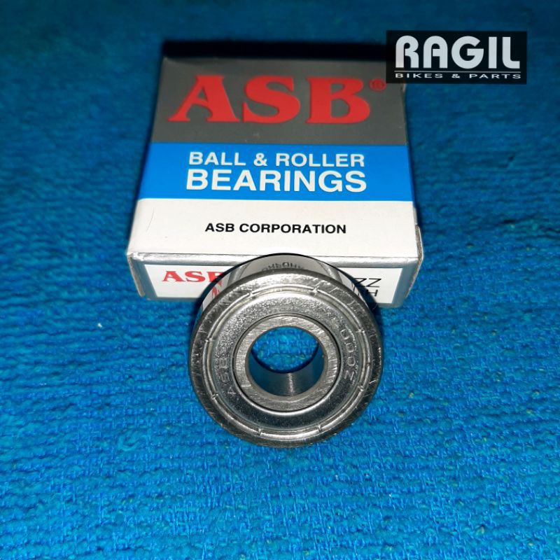 BEARING LAKER SEPEDA 6000ZZ 6000 ZZ ASB LAHER KOM RODA DEPAN BELAKANG