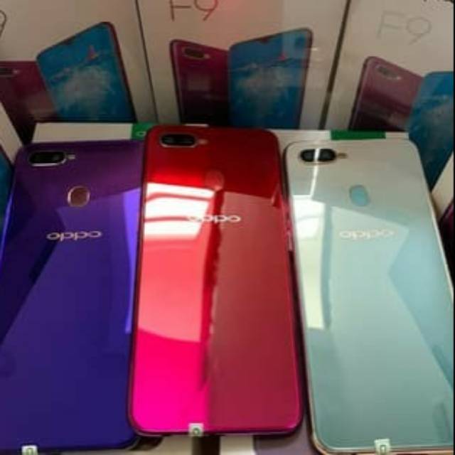 PROMO OPPO F9 RAM 4GB ROM 64GB GARANSI 1 TAHUN | OPPO F9