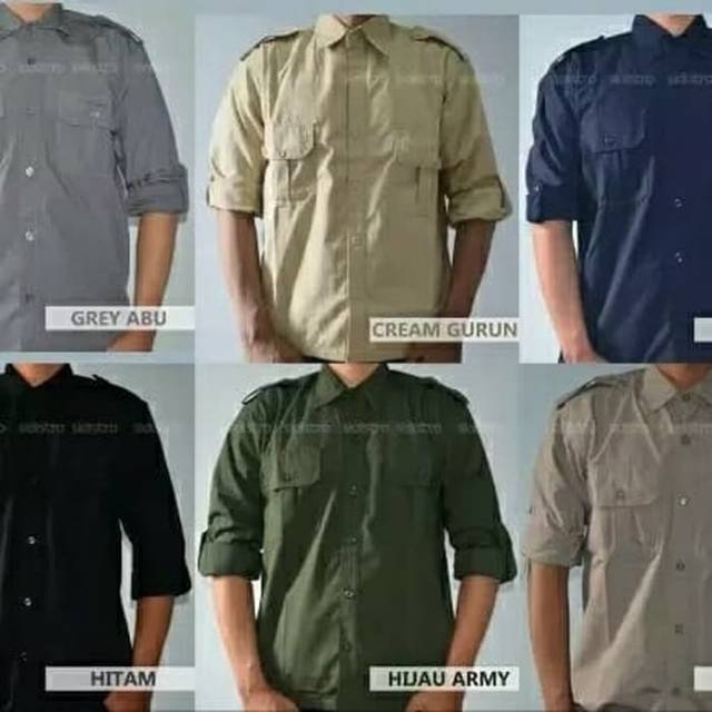 Kemeja tactical KEMEJA LAPANGAN KEMEJA TACTICAL KEMEJA PDL OUTDOOR