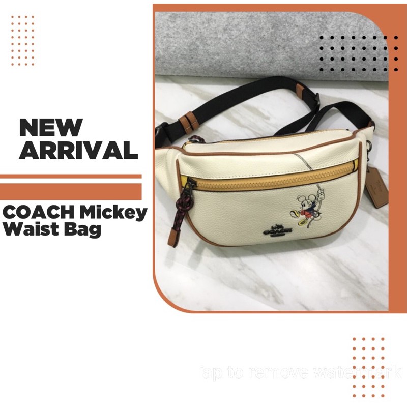 COACH Mickey Waist Bag Size
