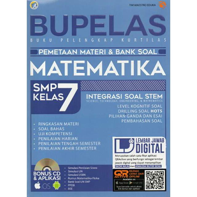 SMP/MTS KELAS 7 BUPELAS MATEMATIKA ~ TIM MAESTRO EDUKA