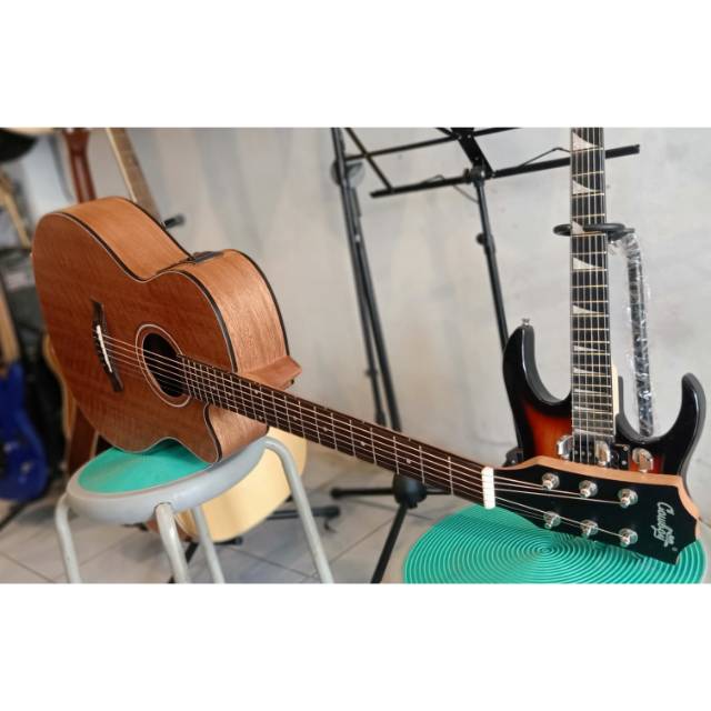 Gitar Cowboy akustik elektrik GWC-235NS