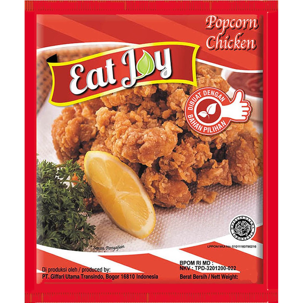 

EATJOY CHICKEN POPCORN 1000gr