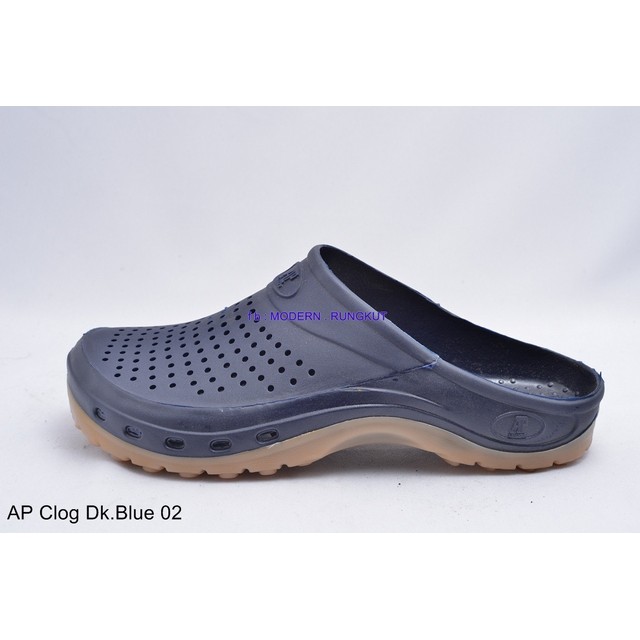 AP CLOGS NAVY sendal pria casual anti air flip flop anti slip