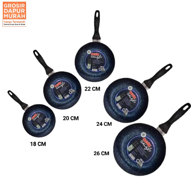 WAJAN ANTI LENGKET MAXIM GALAXY TERMURAH
