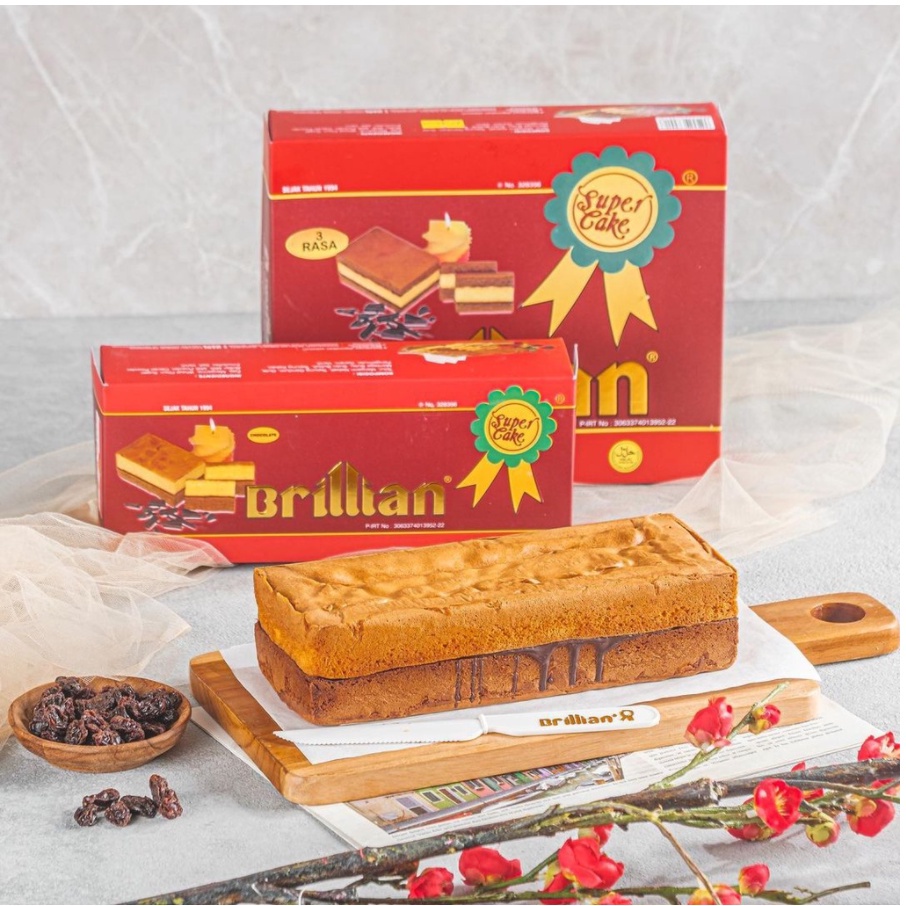 BRILLIAN SUPERCAKE COKLAT EKONOMIS/SPIKU/SPIKOE RESEP KUNO/MANDARIN