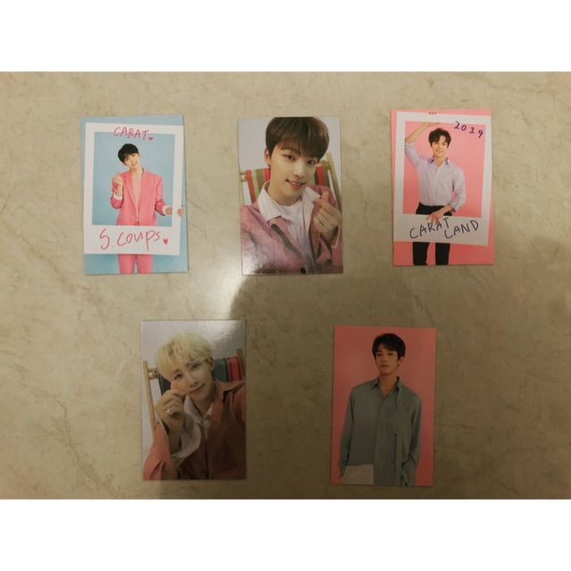 TC CARATLAND 2019 scoups jeonghan dk dino vernon