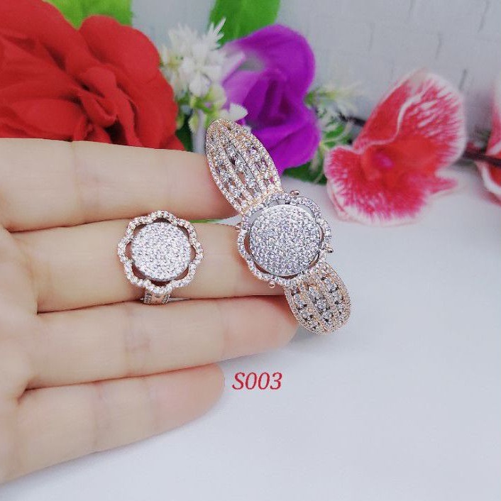 Gelang&amp;Cincin set Kombinasi S003.004