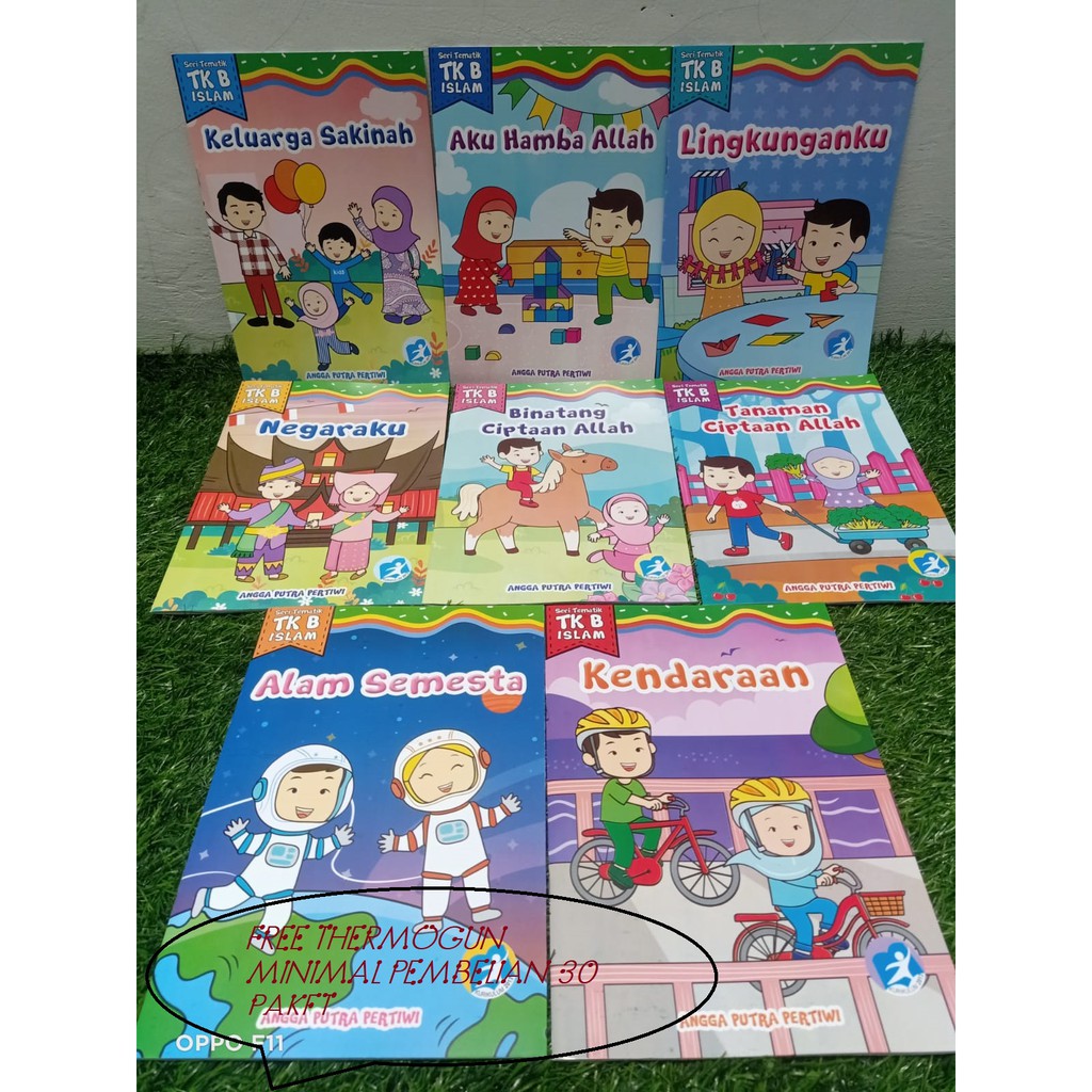 BUKU TEMATIK ISLAM MURAH PAUD/TK ISLAM/RA