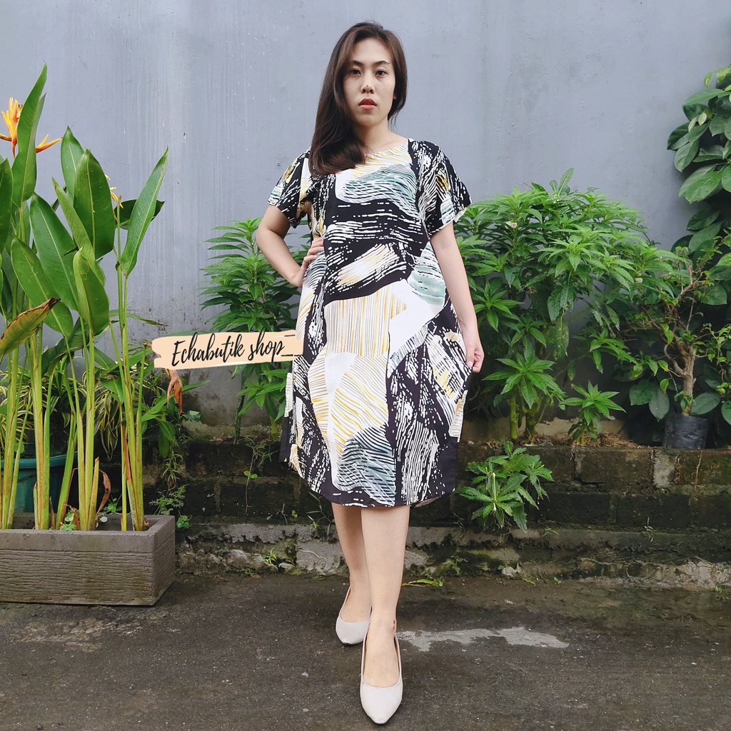 DASTER/DRES BALI-bahama hitam