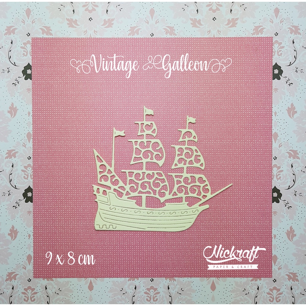 

VINTAGE GALLEON - HIASAN SCRAPBOOK KAPAL PESIAR PERAHU BOAT LAUT