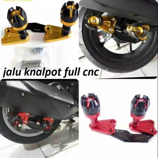 jalu Knalpot nmax Cnc Pelindung Knalpot Nmax,Nmax New,Aerox,Lexi,Xmax,Pcx,Adv dll universal