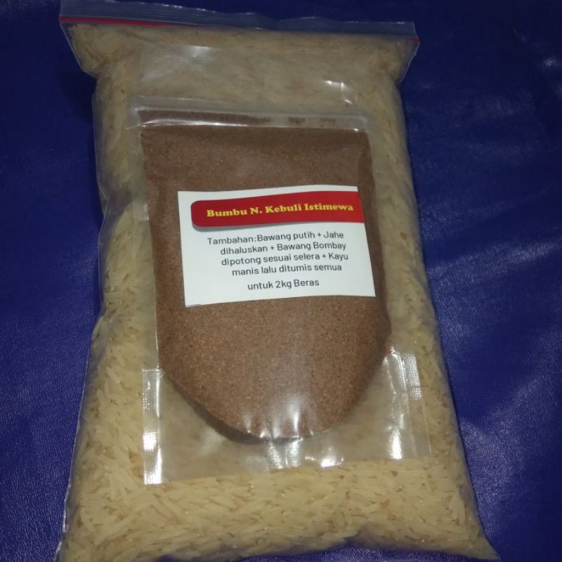 

Paket Beras dan Bumbu Kebuli