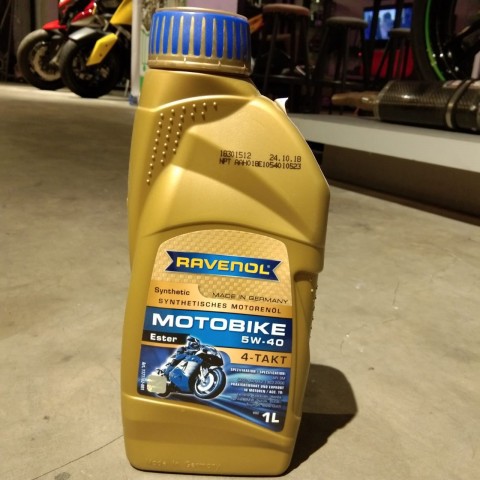 GLINTZ GARAGE | RAVENOL MOTOBIKE 5W-40 | OLI 5W40 | OLI MOTOR