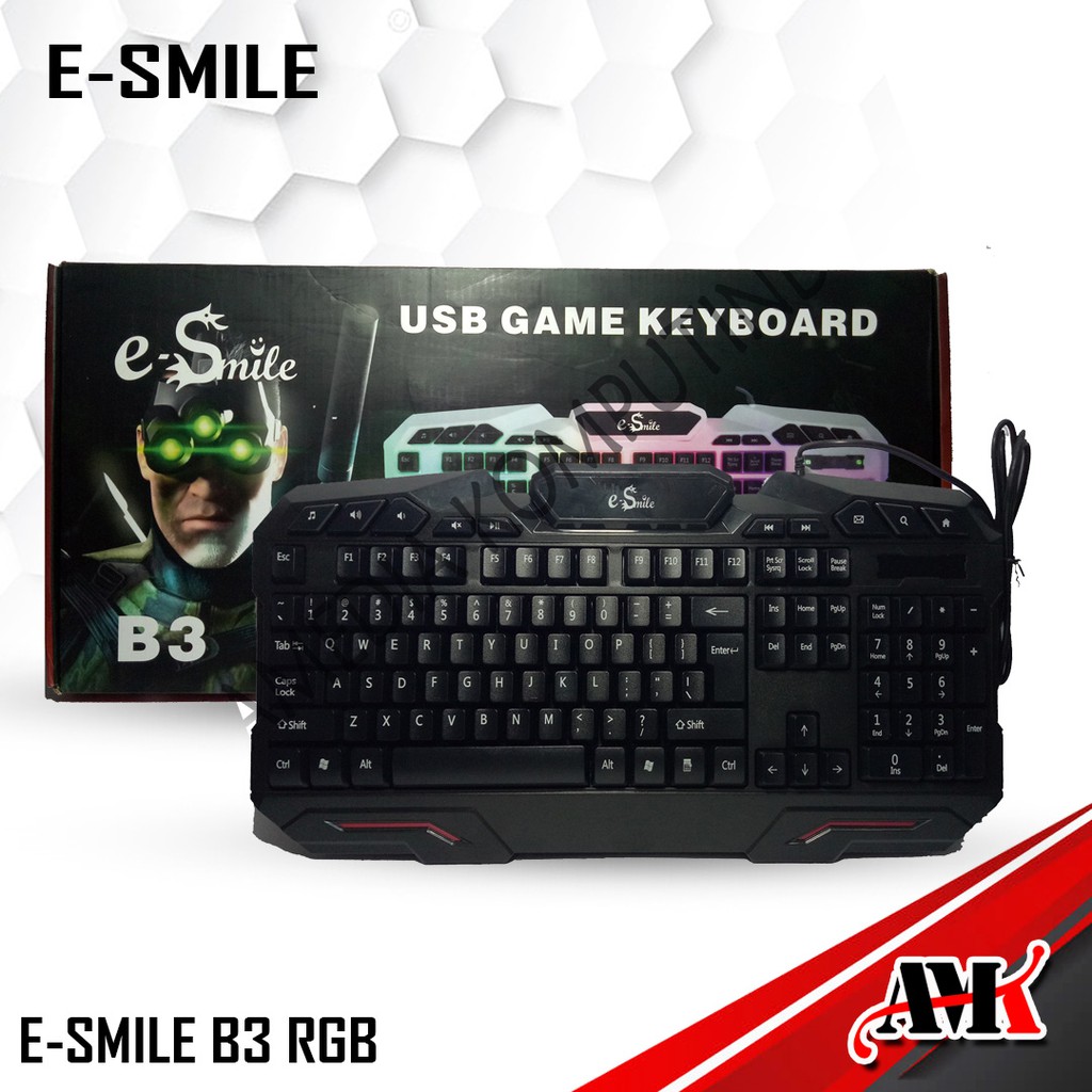 Jual Keyboard Gaming Rgb E Smile B Keyboard Eksternal B Smile Gaming Keyboard B Rgb