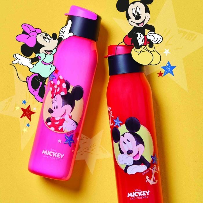 [ DISKON HEBOH  ] TUPPERWARE botol minum mickey minnie bottle (2) free inner box [A05] TERMURAH