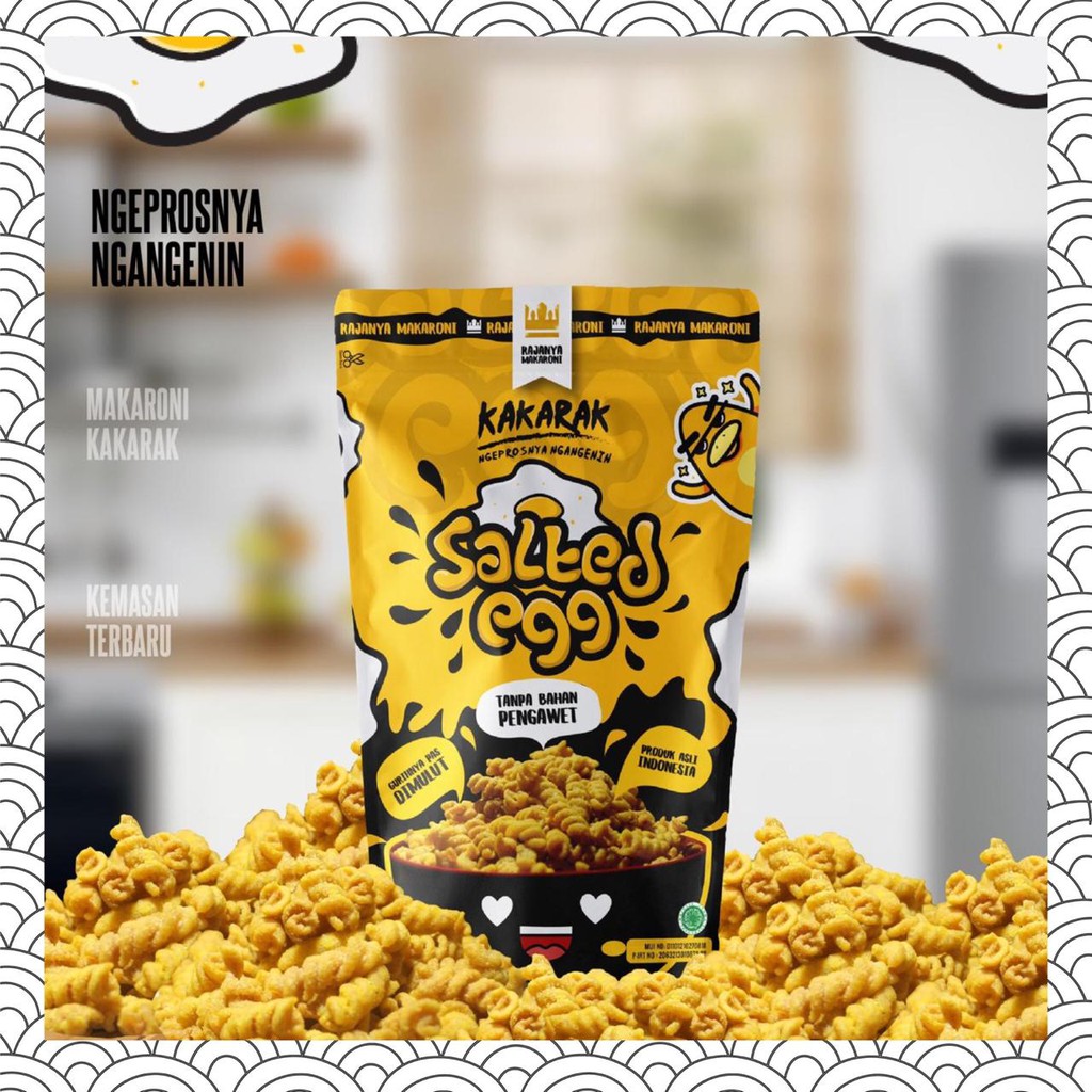 

MAKARONI SPIRAL VARIAN SALTED EGG