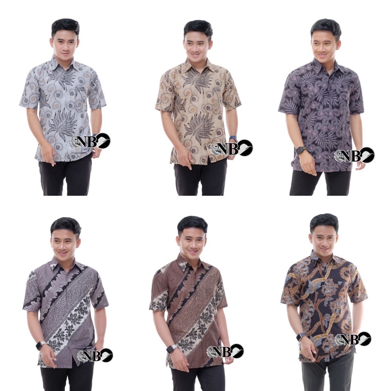 BATIK PRIA BORDIR SOGAN HRB026 BATIKAF NOTOARTO BATIK IPNU-IPPNU HEM PRIA