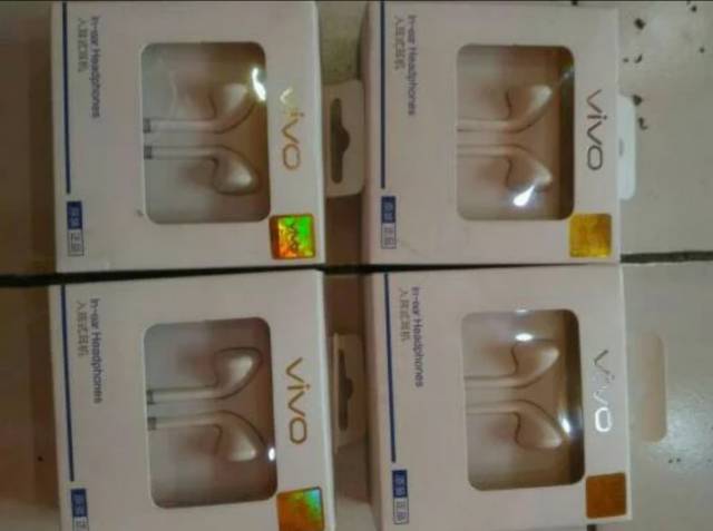 HANSFREE HEADSET EARPHONE OPPO VIVO ORIGINAL