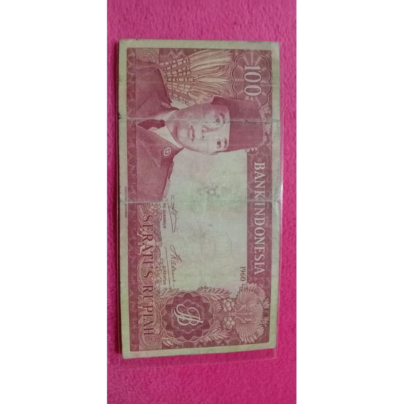 100 Rupiah Soekarno 1960