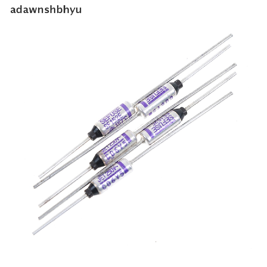 Adawnshbhyu 10Pcs SF152E SEFUSE cutoffs thermal Fuse157°C 157derajat 10A 250V