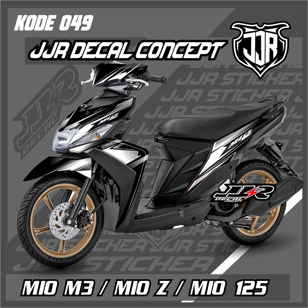 Jual STIKER DECAL YAMAHA MIO M3/MIO Z/MIO 125 FULL BODY MOTIF GRAFIS ...