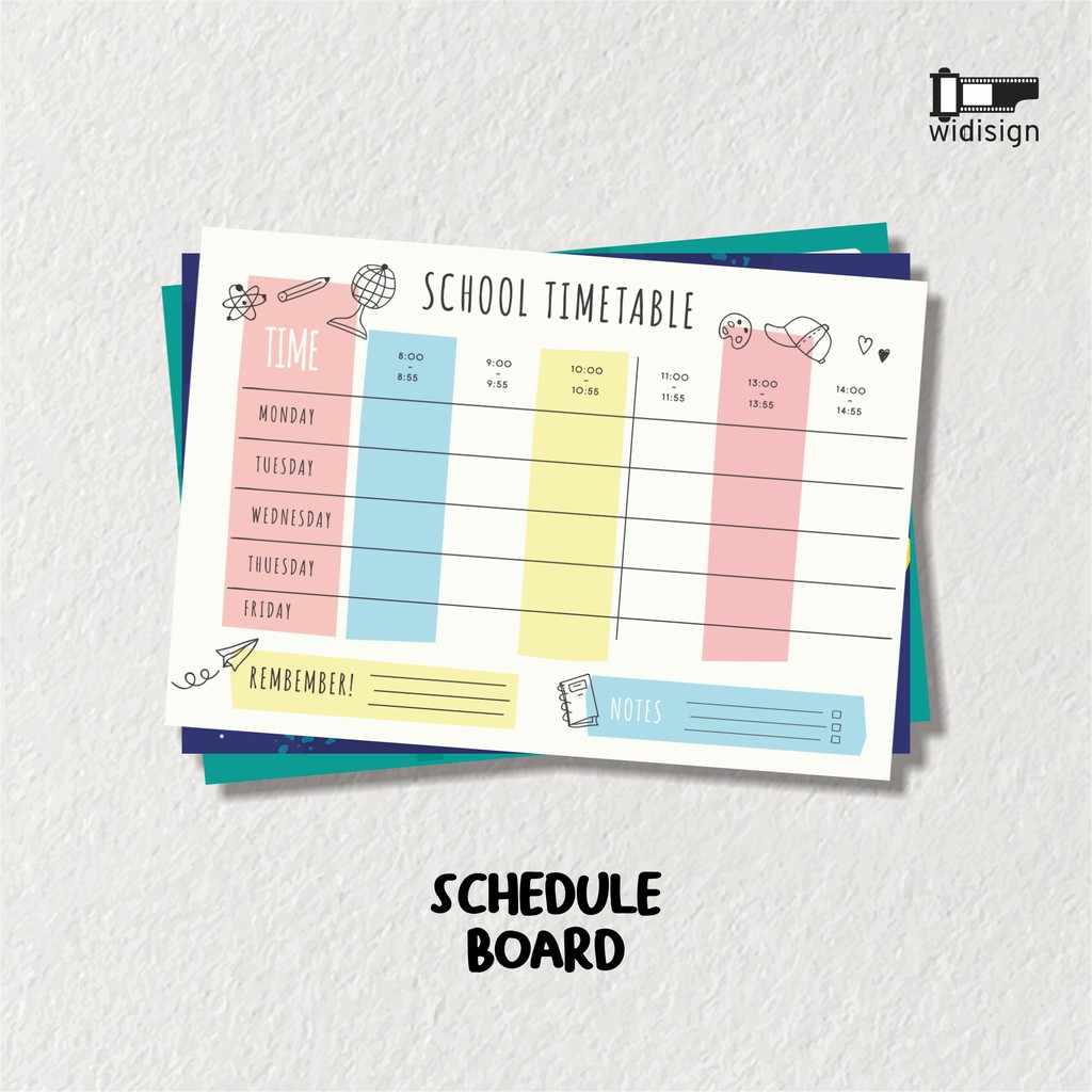 

Schedule Board