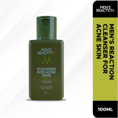 Mens Reaction Cleanser for Acne skin - Sabun Jerawat 1pcs