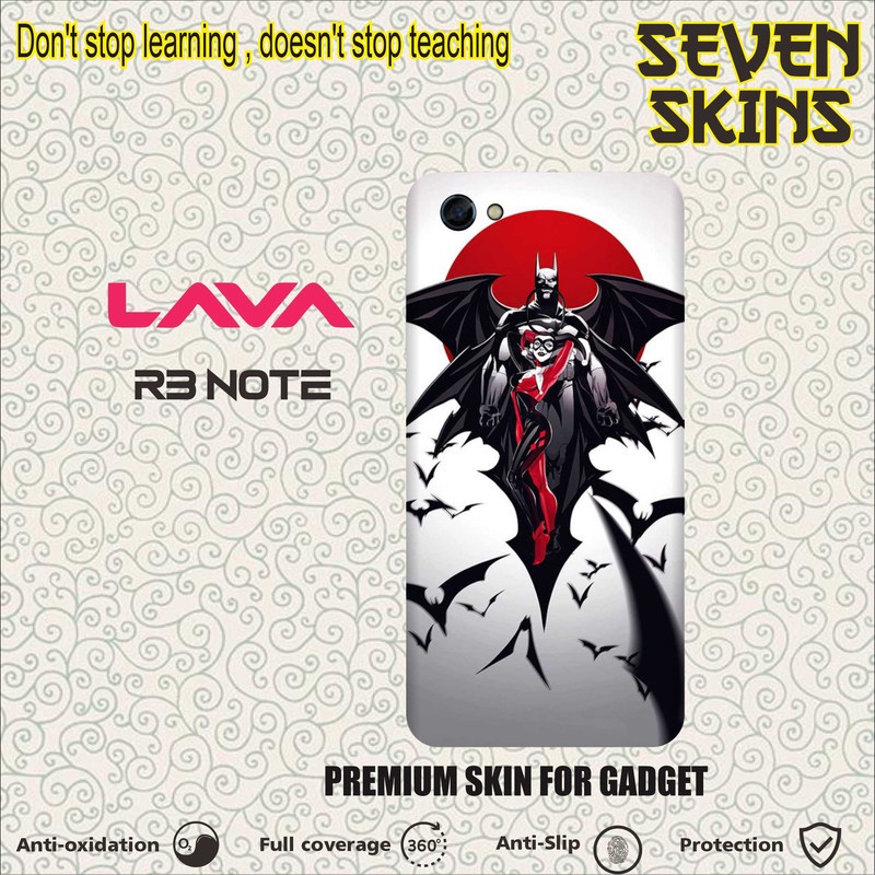 SKIN HANDPHONE  LAVA R3 NOTE BATMNAN