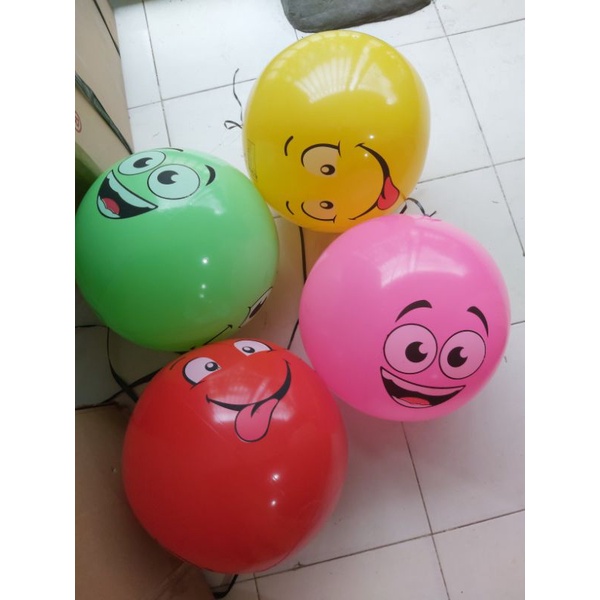 BOLA SMILE JUMBO BOLA EMOJI JUMBO BOLA TIUP JUMBO