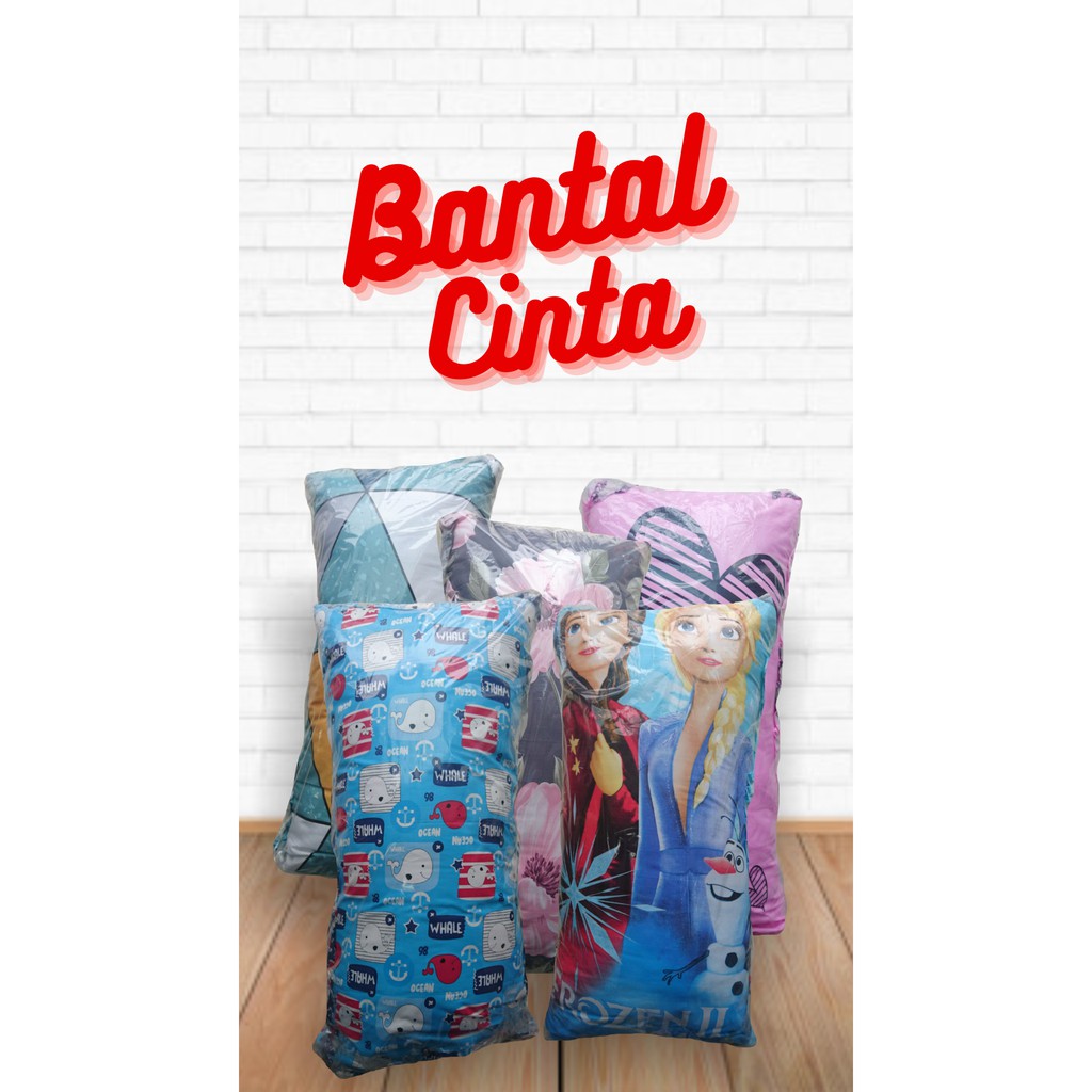 Bantal Cinta + Sarung Bantal Cinta - Bantal Cinta Semarang