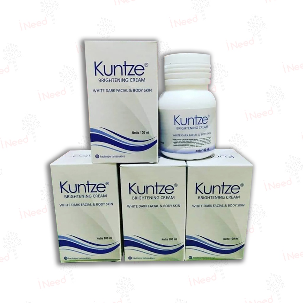 (INEED) KUNTZE Bleaching Brightening Cream With Dark Facial &amp; Body Skin