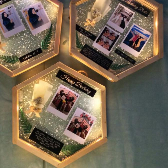 

GIFT BOX HEXAGONAL PLUS LAMP SET || Hampers Hexa Unik || Kado unik | Kado murah | Kado™ sale