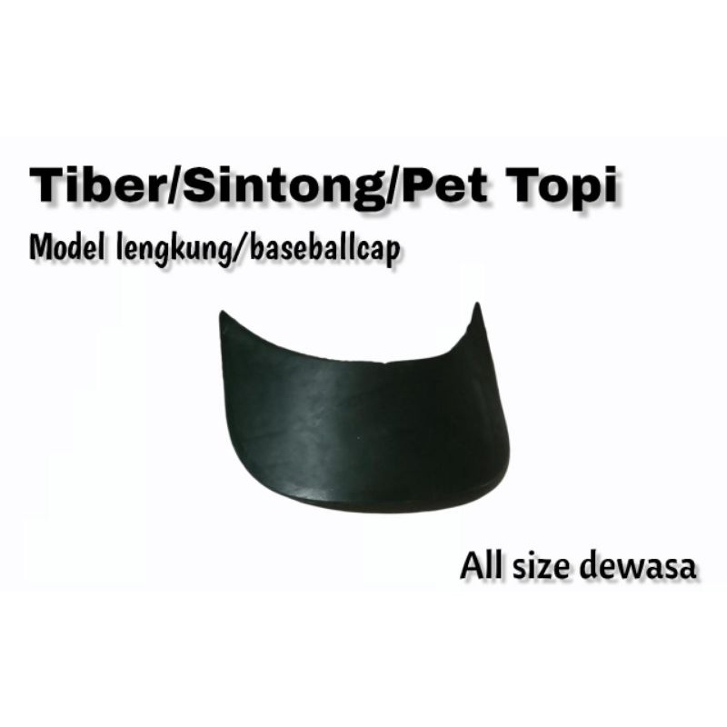 Tiber topi || Pet topi || Lidah topi || Sintong topi || Fiber topi