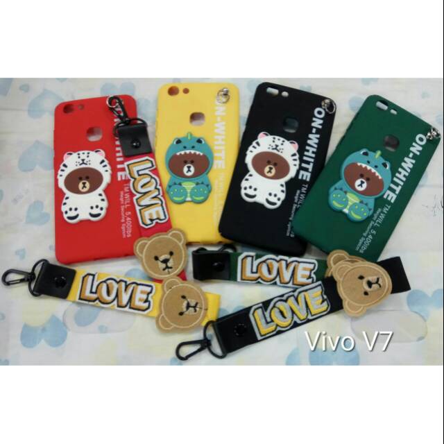 Case Teddy Bear Plus Tali Vivo V7