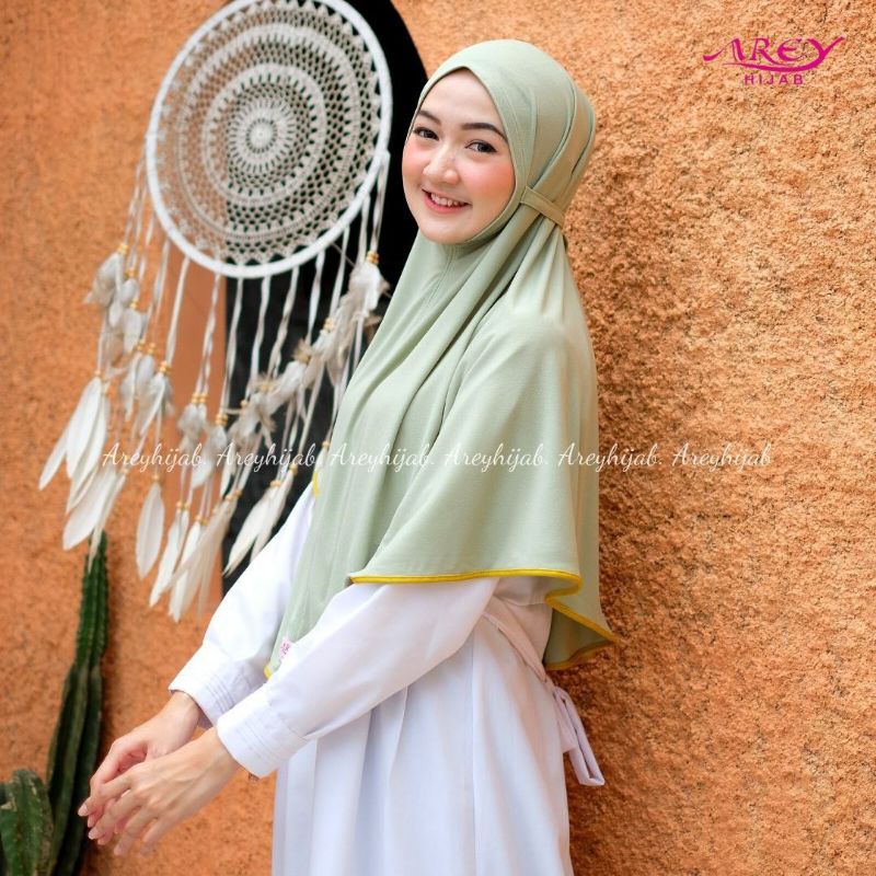 JILBAB INSTAN BERGO FARAH LIST AREY KOMBINASI-1