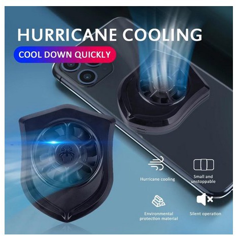 Cooling Fan Hurricane Mobile phone Universal cooler radiator mini port mlbb pubg codm free fire P11