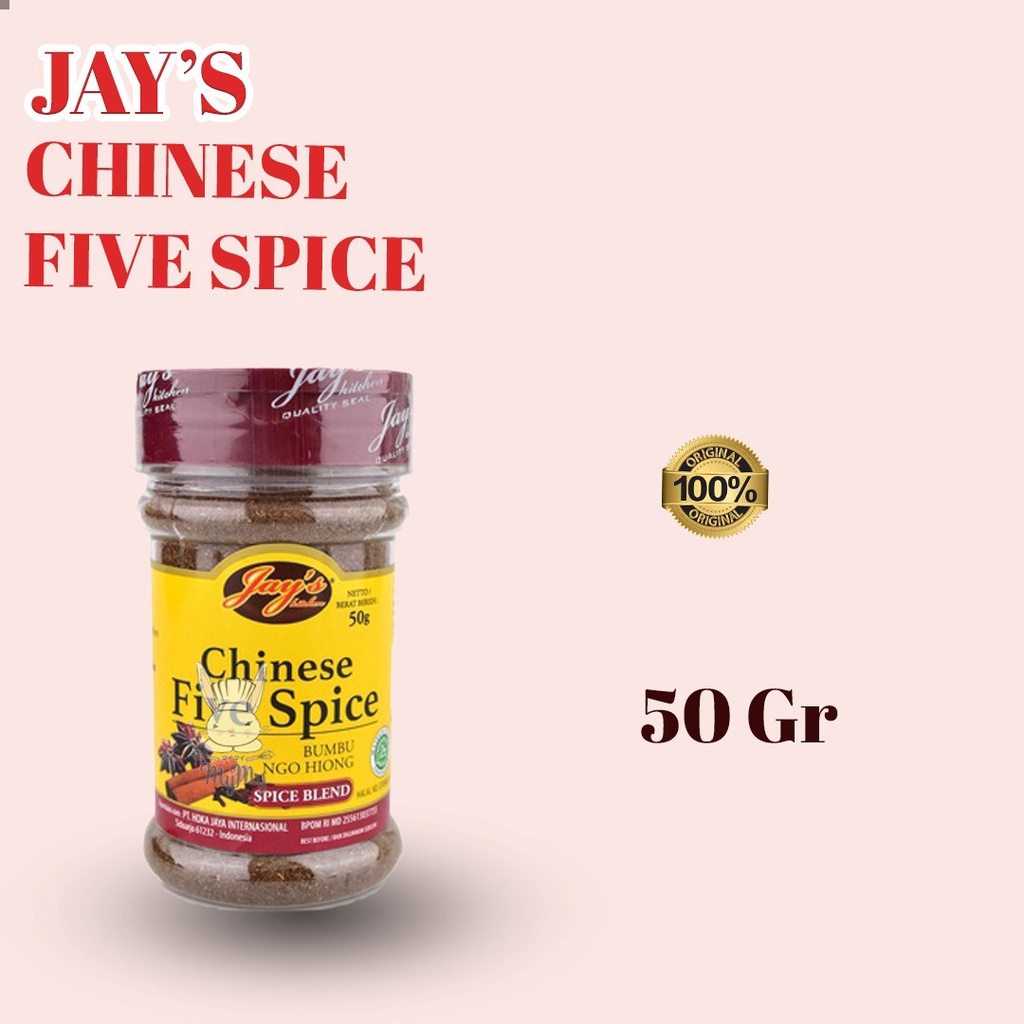 

Jays Chinese Five Spice 50 gr - Bumbu Ngo Hiong