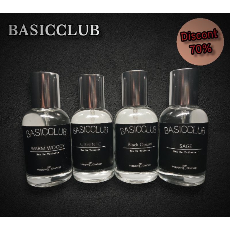 Basic Club Authentic parfume geamoore pria/wanita parfum elegant