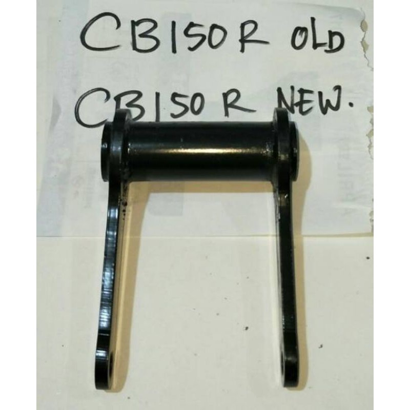 Peninggi shock belakang cbr 150r lama dan cbr 150r baru
