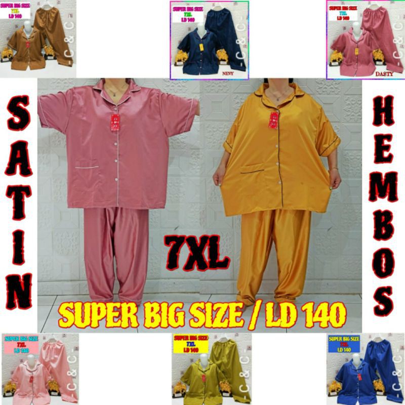 CNC - Baju Tidur/Piyama CP 7XL Hembos/Super Big Jumbo Ld140